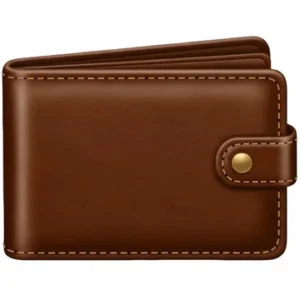 Zipper Wallet brown Brown