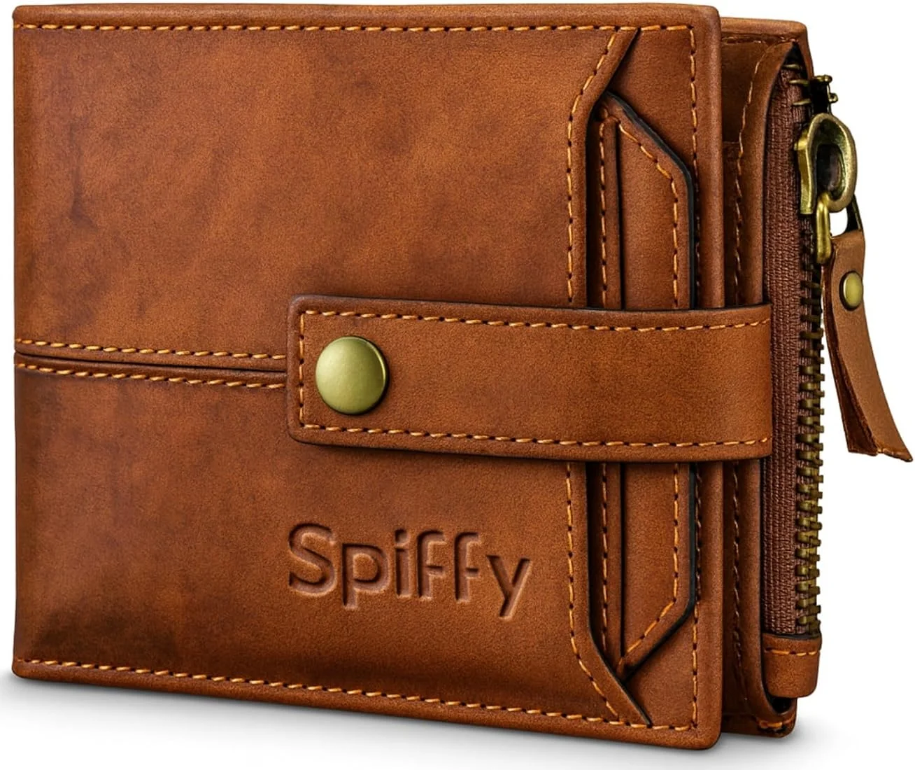 Zipper Wallet brown – Bild 3